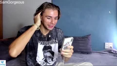 Snapshot of samgorgeous chatting on December 16, 2024, 4:38 pm Fansly - Top4fans online show from December 16, 2024, 4:38 pm