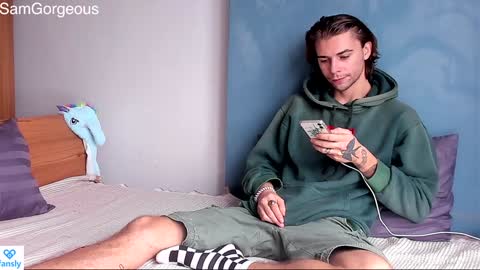 Snapshot of samgorgeous chatting on January 17, 2025, 3:12 am Fansly - Top4fans online show from January 17, 2025, 3:12 am