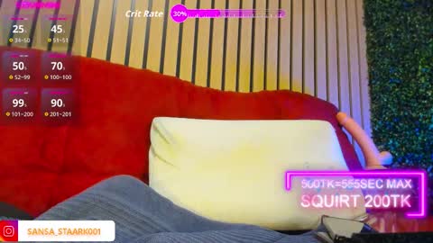 sansa_staark online show from February 4, 2026, 8:31 am