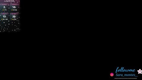 Snapshot of sara_montes chatting on September 13, 2025, 2:50 pm Sara Montes  online show from September 13, 2025, 2:50 pm