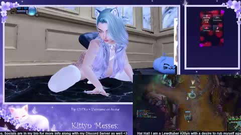 Snapshot of sassykittyn chatting on February 24, 2025, 8:49 am Sassy Sami Kittyn online show from February 24, 2025, 8:49 am