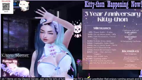 Snapshot of sassykittyn chatting on September 15, 2025, 4:34 am Sassy Sami Kittyn online show from September 15, 2025, 4:34 am