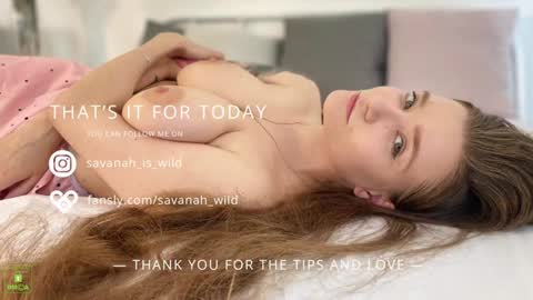 Snapshot of savanah_wild chatting on January 11, 2025, 8:00 am savanah_wild online show from January 11, 2025, 8:00 am