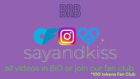 Snapshot of say_and_kiss chatting on February 3, 2026, 10:53 am Say and kiss online show from February 3, 2026, 10:53 am