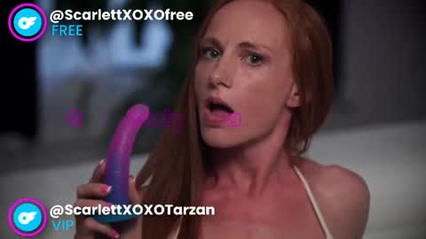 Snapshot of scarlettxoxotarzan chatting on June 21, 2026, 3:47 pm Scarlett and Tarzan online show from June 21, 2026, 3:47 pm