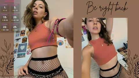 Aria Independent model online show from February 6, 2026, 1:10 am