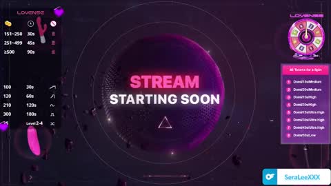 SeraLeeXXX online show from September 11, 2025, 4:07 pm