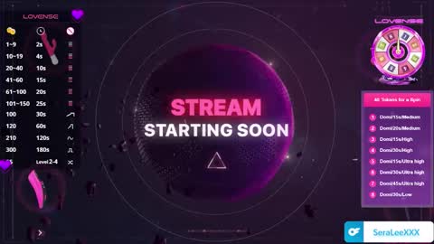 SeraLeeXXX online show from November 7, 2025, 5:35 pm