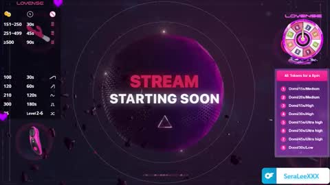 SeraLeeXXX online show from January 6, 2026, 6:00 pm