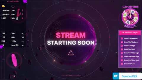 SeraLeeXXX online show from February 6, 2026, 6:11 pm