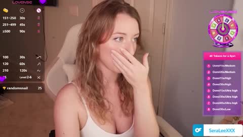 SeraLeeXXX online show from March 9, 2026, 2:32 pm