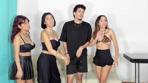 black hair GIORGIA --  redhair RILEY -brown hair APRIL online show from December 5, 2024, 7:49 am