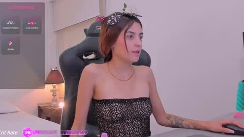Snapshot of sofiarouge_ chatting on February 12, 2025, 9:43 pm Sofia  Help me reach 5K followers  online show from February 12, 2025, 9:43 pm