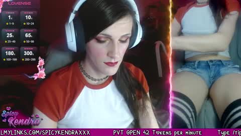 Snapshot of spicykendra chatting on January 1, 2025, 2:30 am Kendra online show from January 1, 2025, 2:30 am