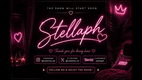 Stellaph online show from June 29, 2026, 3:57 am