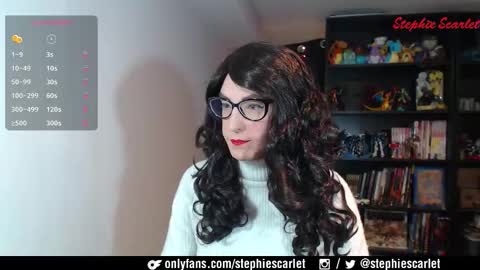 Snapshot of stephiescarlet chatting on December 17, 2025, 6:19 am Stephie Scarlet online show from December 17, 2025, 6:19 am
