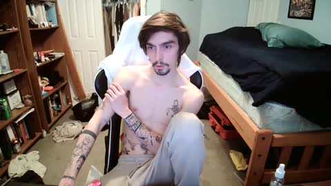 str8whiteboy21 online show from March 3, 2025, 9:05 pm