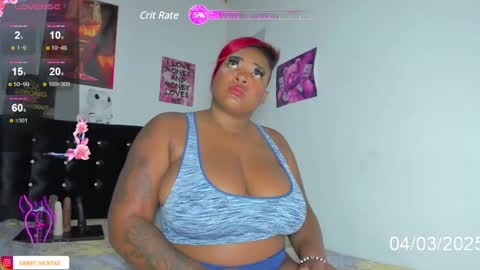 Snapshot of sweet_vickyxx chatting on March 4, 2025, 2:21 pm VICKY BROWN online show from March 4, 2025, 2:21 pm