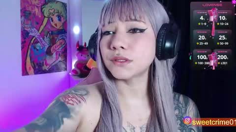 Snapshot of sweetcrime chatting on November 7, 2025, 4:56 am Independent model online show from November 7, 2025, 4:56 am