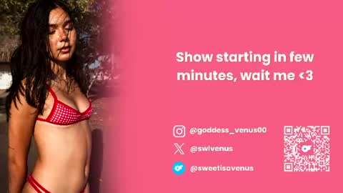 Venus online show from June 23, 2026, 8:07 pm
