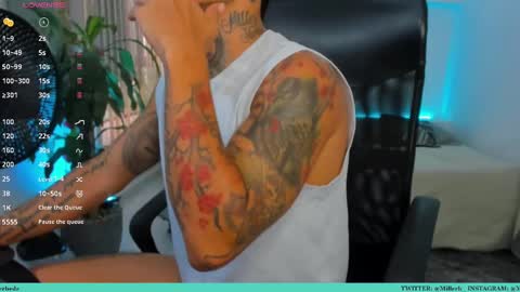 Snapshot of tattokoi chatting on February 16, 2025, 10:32 pm tattokoi online show from February 16, 2025, 10:32 pm