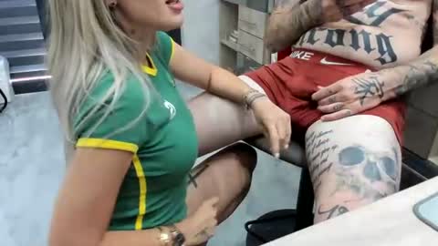 Snapshot of tattoo_couple77 chatting on August 8, 2026, 11:12 am Nicole online show from August 8, 2026, 11:12 am