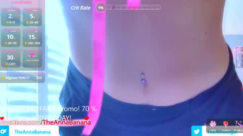 Anna Banana AKA Ann Angel online show from December 3, 2024, 6:06 pm