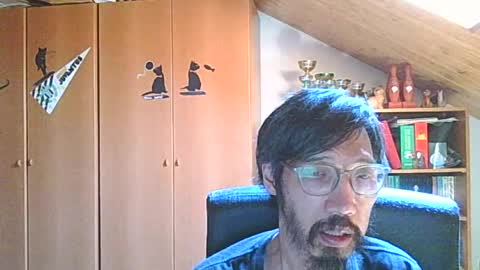 Snapshot of thecat1975 chatting on June 24, 2026, 10:36 am thecat1975 online show from June 24, 2026, 10:36 am