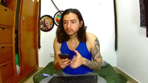 Snapshot of thecrazyadam chatting on May 7, 2026, 12:10 pm Miguel online show from May 7, 2026, 12:10 pm