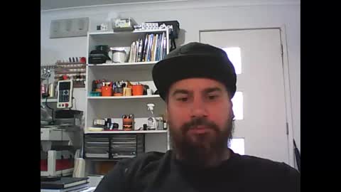Snapshot of theozbeardguy chatting on January 21, 2025, 4:10 am aussiebeard online show from January 21, 2025, 4:10 am