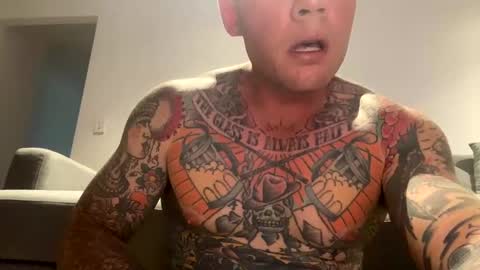 Snapshot of thetattooed chatting on December 13, 2024, 9:24 am The tattooed online show from December 13, 2024, 9:24 am