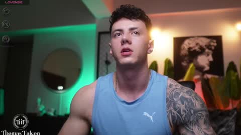 Thomas Falcon online show from February 20, 2025, 2:18 am