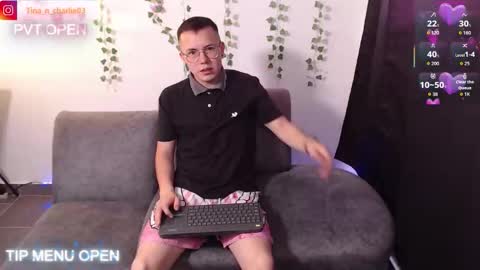 Tina N Charlie online show from April 27, 2026, 12:36 pm