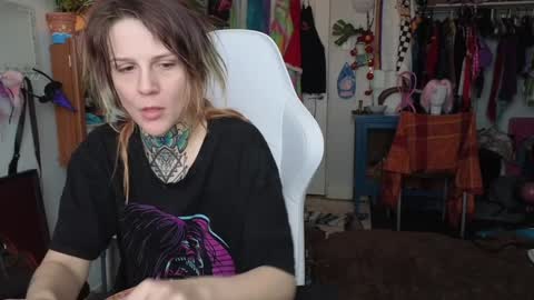 Snapshot of tricky_nymph chatting on February 3, 2025, 5:56 pm Cassie online show from February 3, 2025, 5:56 pm