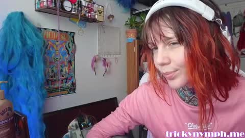 Snapshot of tricky_nymph chatting on February 9, 2025, 6:37 pm Cassie online show from February 9, 2025, 6:37 pm