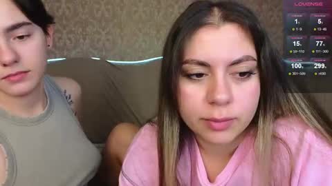 Snapshot of twobabesweet chatting on February 27, 2025, 4:31 am Welcome guys We Lili and Vic  PVT open online show from February 27, 2025, 4:31 am