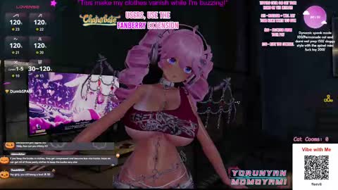 Snapshot of vegancatofficial chatting on October 4, 2025, 2:53 am Vegan catVR online show from October 4, 2025, 2:53 am