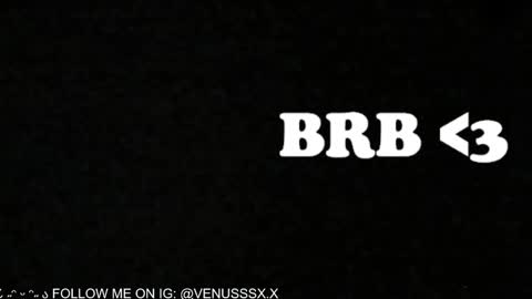 Snapshot of venussx_x chatting on January 30, 2025, 3:40 pm   Venus  MY BDAY 29 SEPT online show from January 30, 2025, 3:40 pm