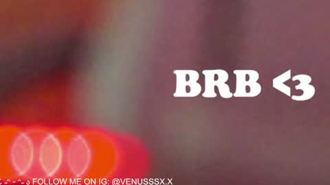 Snapshot of venussx_x chatting on January 30, 2025, 6:43 pm   Venus  MY BDAY 29 SEPT online show from January 30, 2025, 6:43 pm