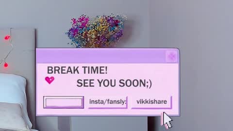 VIKKI online show from February 26, 2025, 6:43 pm