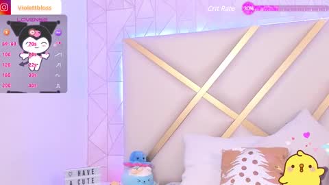 Snapshot of violettbloss chatting on December 10, 2024, 4:45 am Violeta  online show from December 10, 2024, 4:45 am