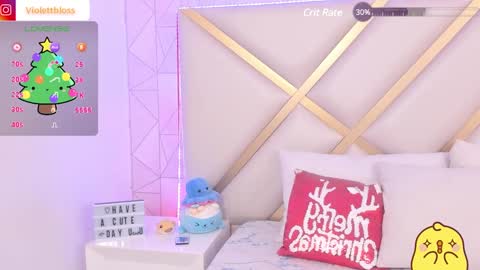 Snapshot of violettbloss chatting on December 18, 2024, 1:37 am Violeta  online show from December 18, 2024, 1:37 am