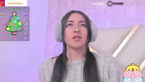 Snapshot of violettbloss chatting on December 19, 2024, 2:23 am Violeta  online show from December 19, 2024, 2:23 am