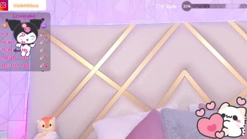 Snapshot of violettbloss chatting on January 14, 2025, 5:08 am Violeta  online show from January 14, 2025, 5:08 am