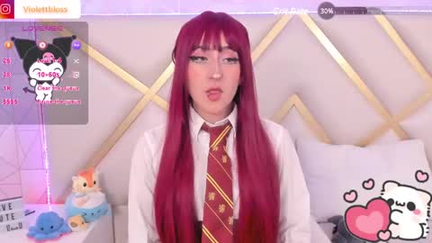 Snapshot of violettbloss chatting on January 15, 2025, 12:30 am Violeta  online show from January 15, 2025, 12:30 am