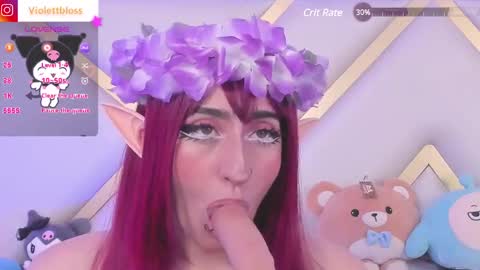 Snapshot of violettbloss chatting on March 11, 2025, 9:59 pm Violeta  online show from March 11, 2025, 9:59 pm
