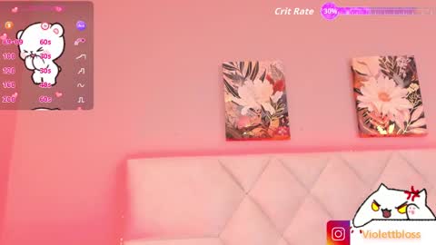 Snapshot of violettbloss chatting on September 24, 2025, 3:21 am Violeta  online show from September 24, 2025, 3:21 am