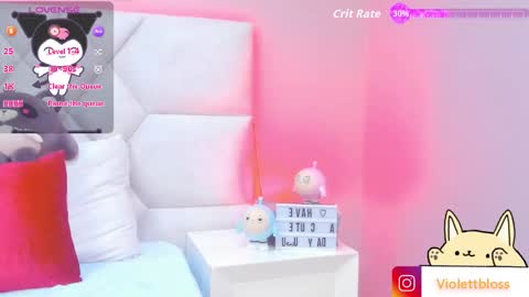 Snapshot of violettbloss chatting on September 26, 2025, 3:10 am Violeta  online show from September 26, 2025, 3:10 am