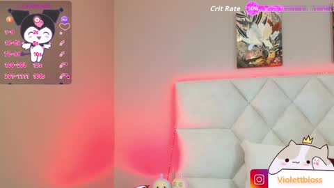 Snapshot of violettbloss chatting on October 1, 2025, 3:34 am Violeta  online show from October 1, 2025, 3:34 am