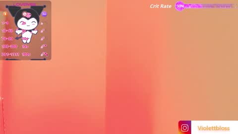 Snapshot of violettbloss chatting on October 3, 2025, 6:21 am Violeta  online show from October 3, 2025, 6:21 am